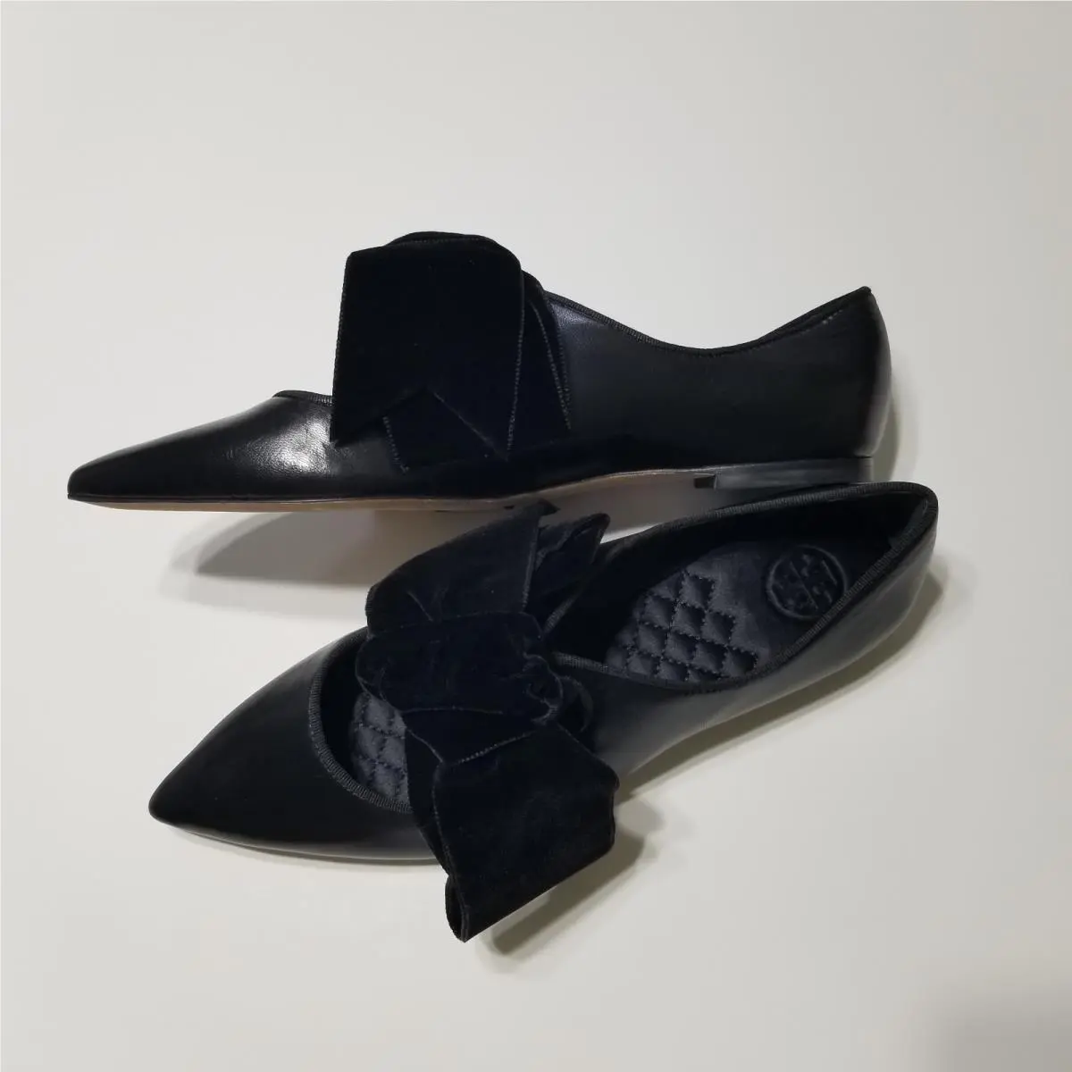 Tory Burch shoes - Tory Burch Clara Flat - Clara Flat - 52467 - Perfect Black 30