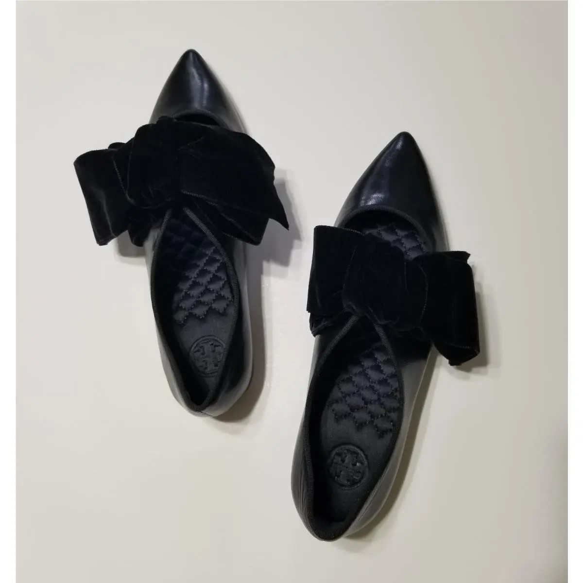Tory Burch shoes - Tory Burch Clara Flat - Clara Flat - 52467 - Perfect Black 32