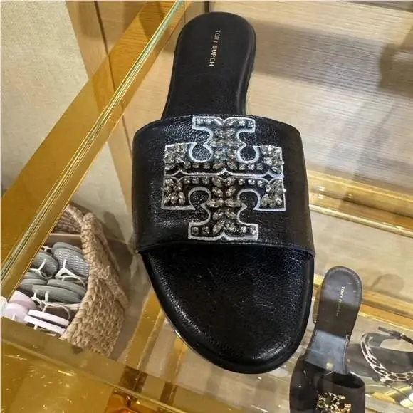 Tory Burch shoes - Tory Burch Logo - Logo - Black 3