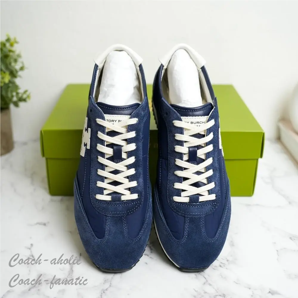 Tory Burch shoes - Tory Burch T-Logo - Tory Navy/Blanc 1