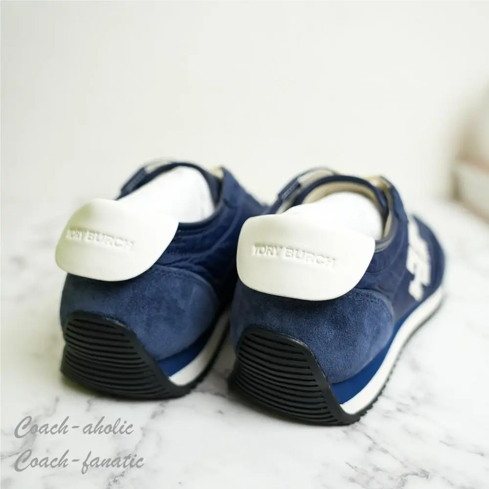 Tory Burch shoes - Tory Burch T-Logo - Tory Navy/Blanc 3