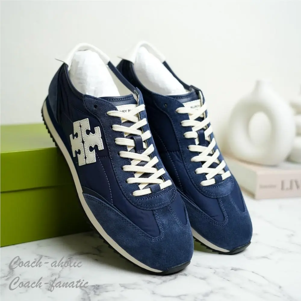 Tory Burch shoes - Tory Burch T-Logo - Tory Navy/Blanc 13
