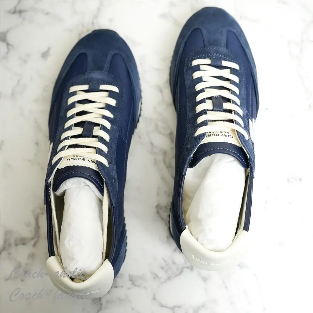 Tory Burch shoes - Tory Burch T-Logo - Tory Navy/Blanc 24