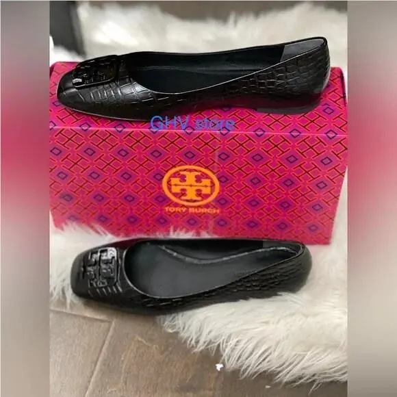 Tory Burch shoes - Tory Burch Geogia - Geogia - Black Corc 0