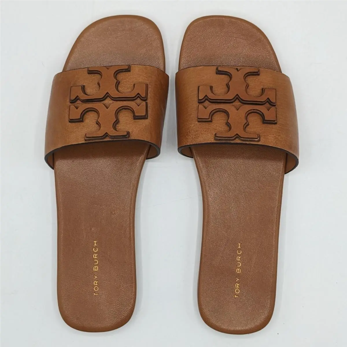 Tory Burch shoes - Tory Burch INES Single-Band Slide - 149466 - Brown 10