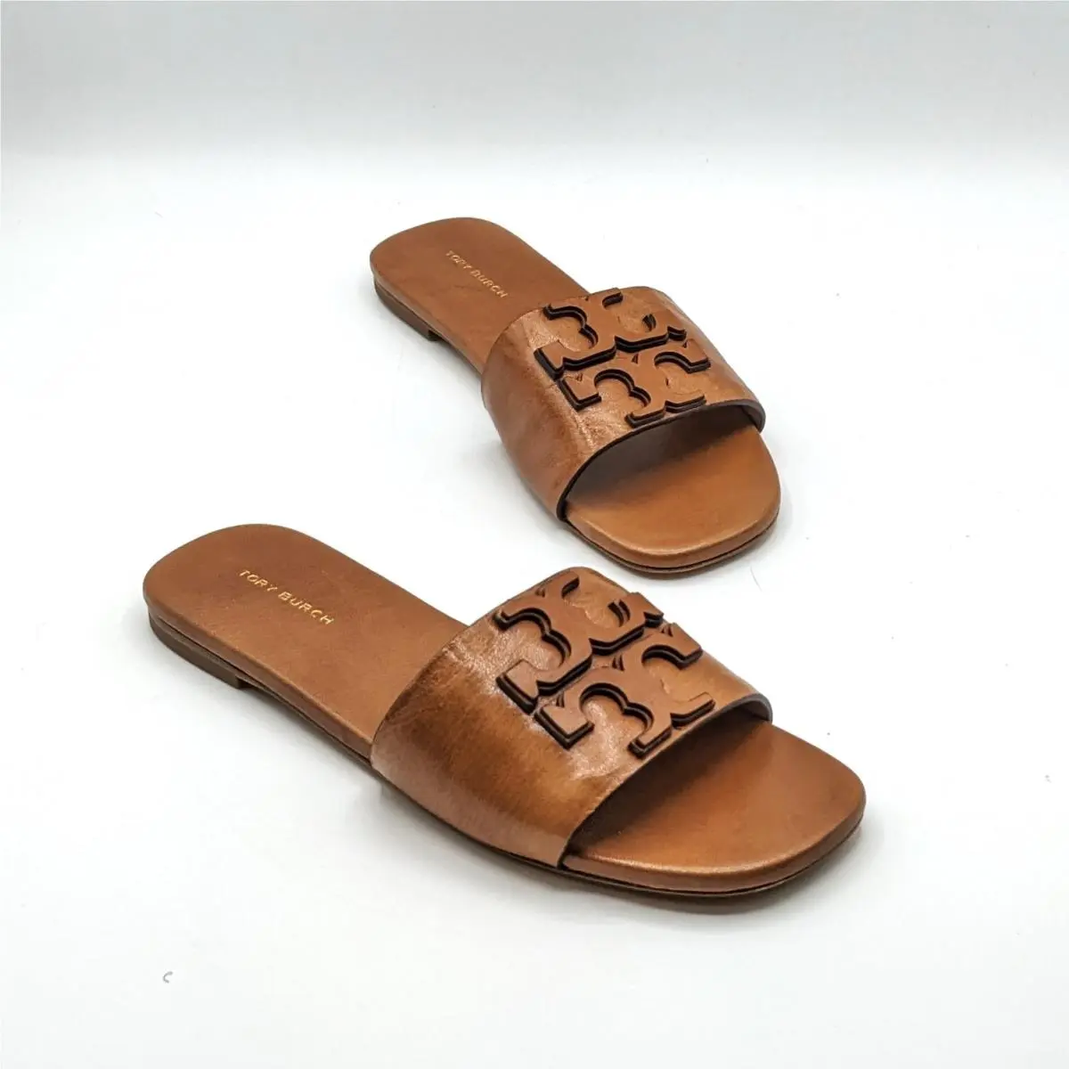 Tory Burch shoes - Tory Burch INES Single-Band Slide - 149466 - Brown 2