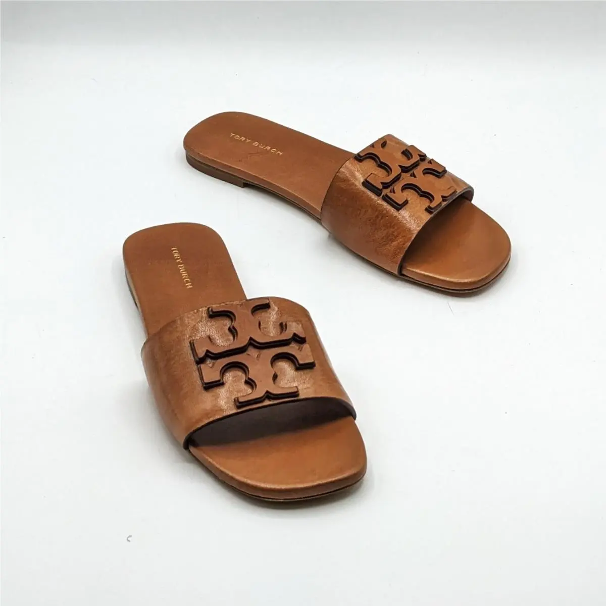 Tory Burch shoes - Tory Burch INES Single-Band Slide - 149466 - Brown 3