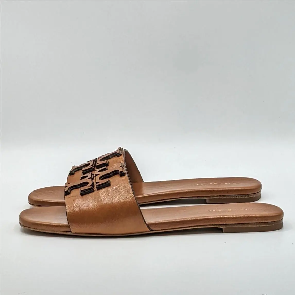 Tory Burch shoes - Tory Burch INES Single-Band Slide - 149466 - Brown 22