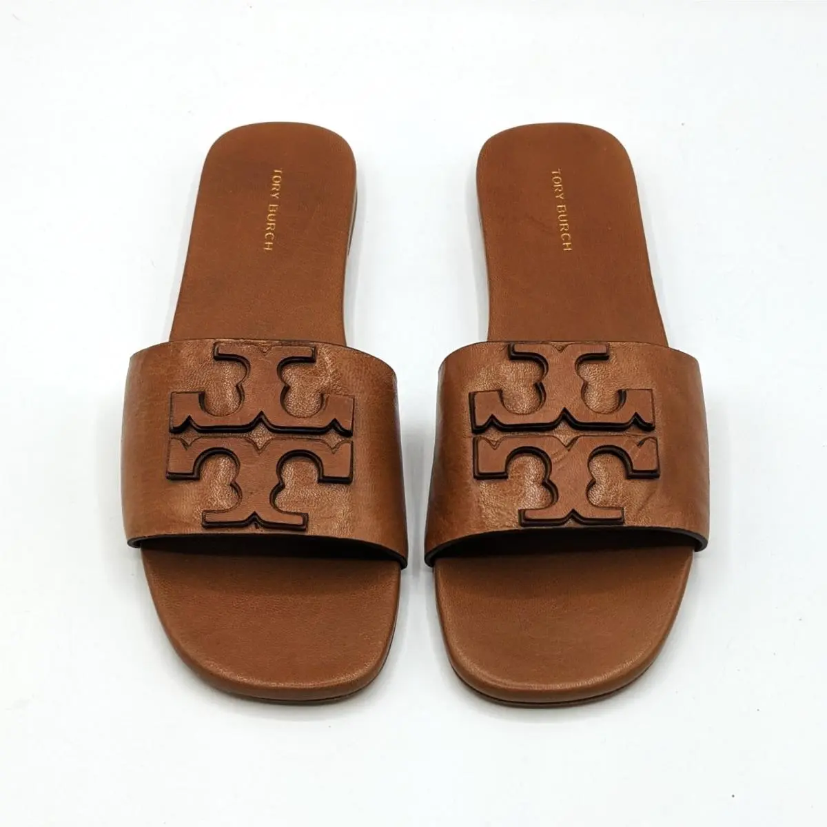 Tory Burch shoes - Tory Burch INES Single-Band Slide - 149466 - Brown 26