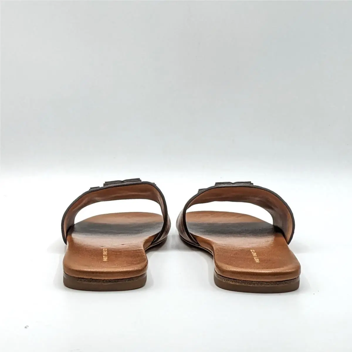 Tory Burch shoes - Tory Burch INES Single-Band Slide - 149466 - Brown 27
