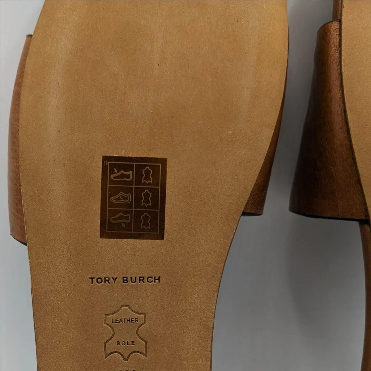 Tory Burch shoes - Tory Burch INES Single-Band Slide - 149466 - Brown 32