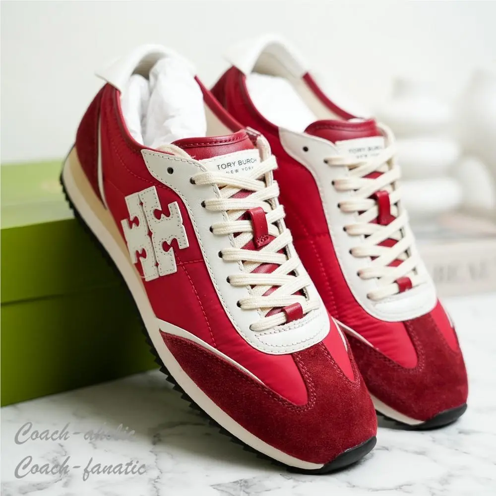 Tory Burch shoes - Tory Burch T-Logo - Tory Red / White 13