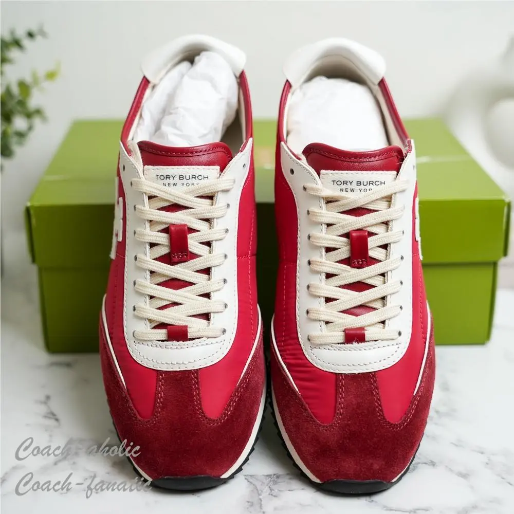 Tory Burch shoes - Tory Burch T-Logo - Tory Red / White 14