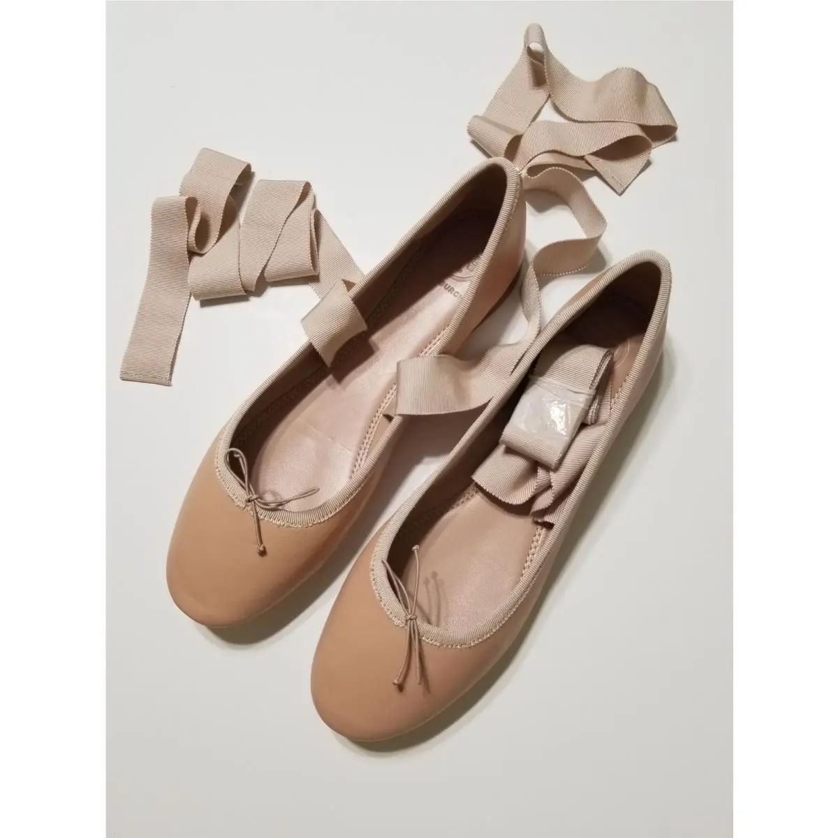 Tory Burch shoes - Tory Burch Elodie Lace Up Ballet Flat - 49155 - Goan Sand 30