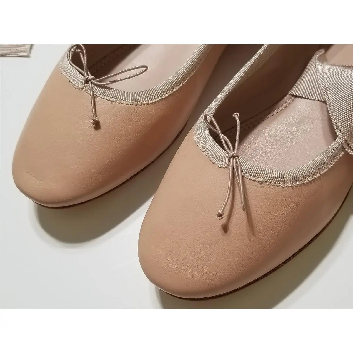 Tory Burch shoes - Tory Burch Elodie Lace Up Ballet Flat - 49155 - Goan Sand 2