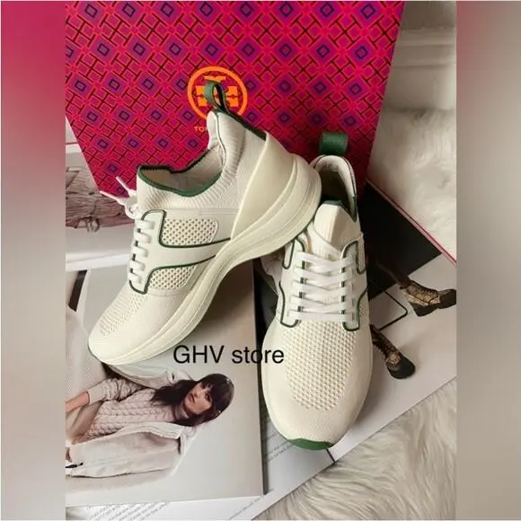 Tory Burch shoes - T-Runner - Ivory 0