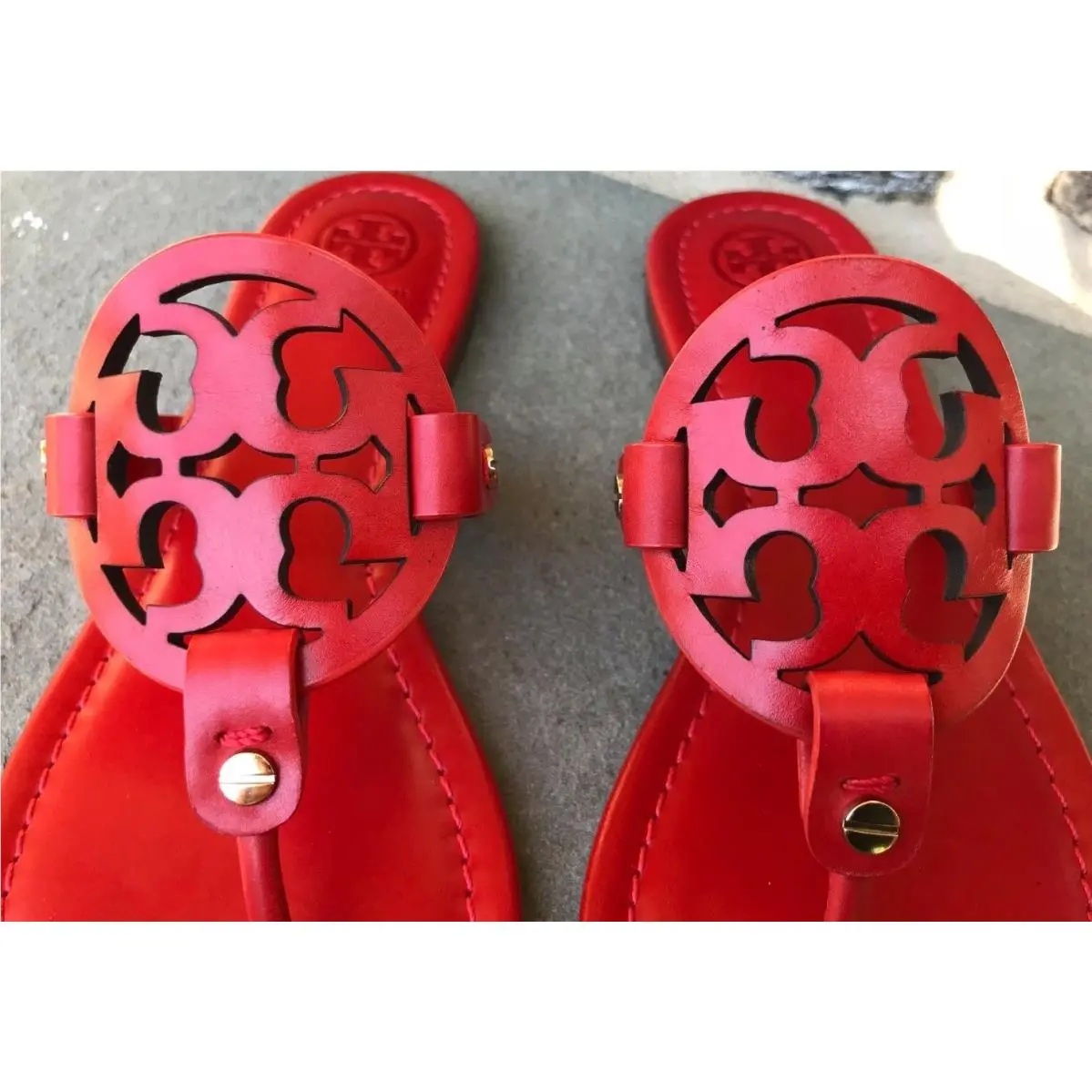 Tory Burch shoes - Tory Burch Logo - Logo - Poppy orange 1