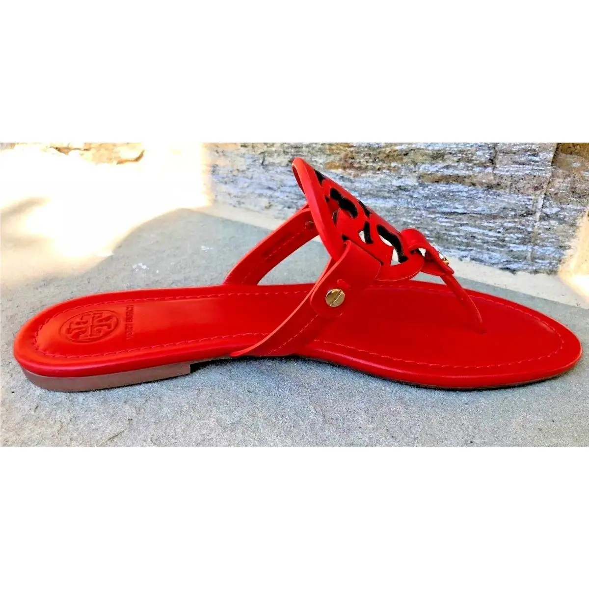 Tory Burch shoes - Tory Burch Logo - Logo - Poppy orange 4