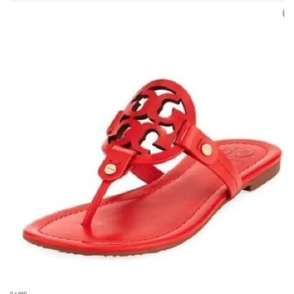 Tory Burch shoes - Tory Burch Logo - Logo - Poppy orange 7