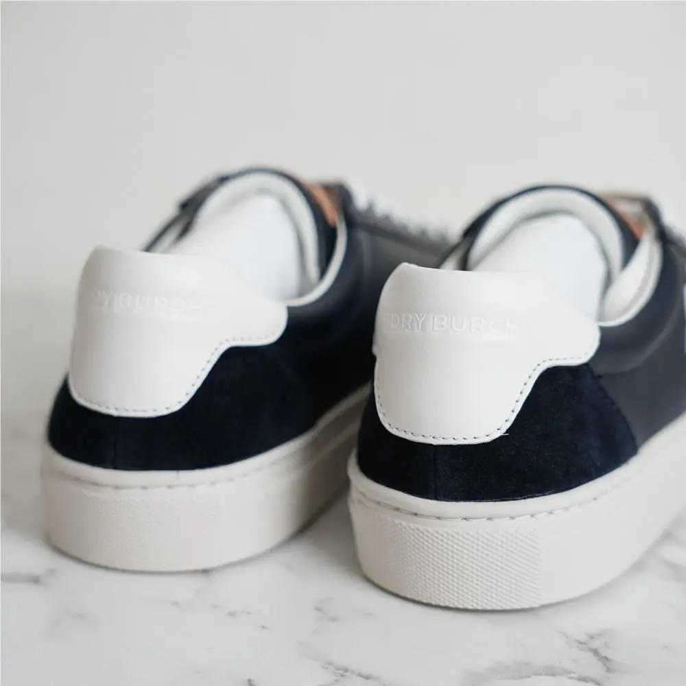 Tory Burch shoes - Tory Burch Color Block Signature T-Logo - 161131 - New Navy/Snow white 3