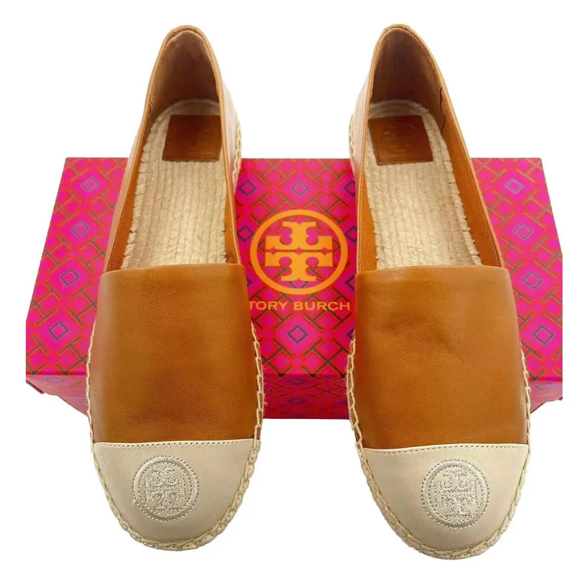 Tory Burch shoes - Tory Burch Color-Block - Chestnut/Beige, S: MULTI - COLOR 2