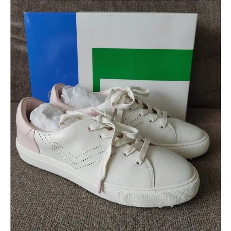 Tory Burch shoes - Tory Burch Perforated - Perforated - 36559 - snow white/ cotton Pink 3