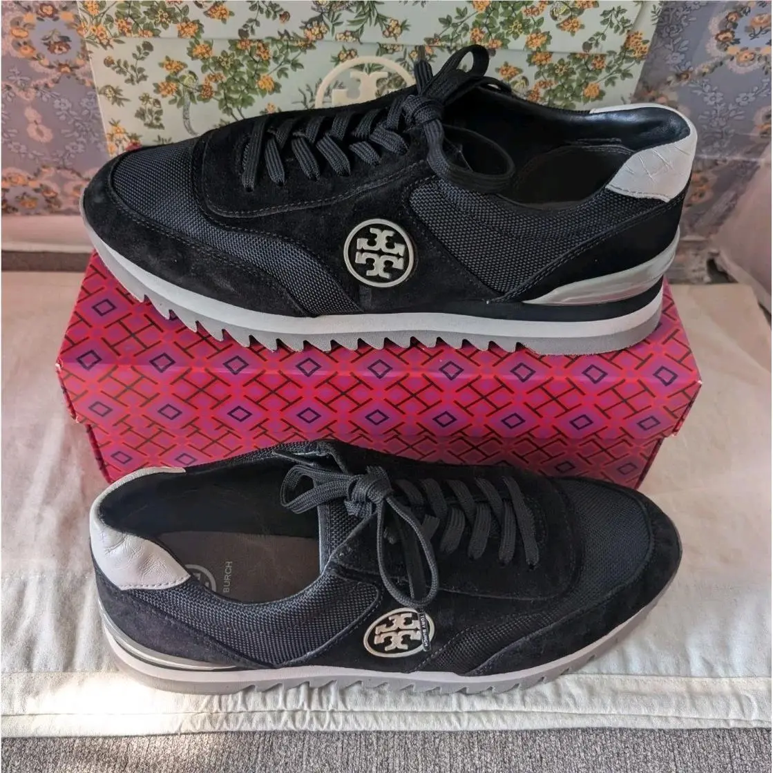 Tory Burch shoes - Tory Burch Logo - Logo - 44481 - black, grey, Manufacturer: New Ivory/Cerbiatto/New Ivory 2