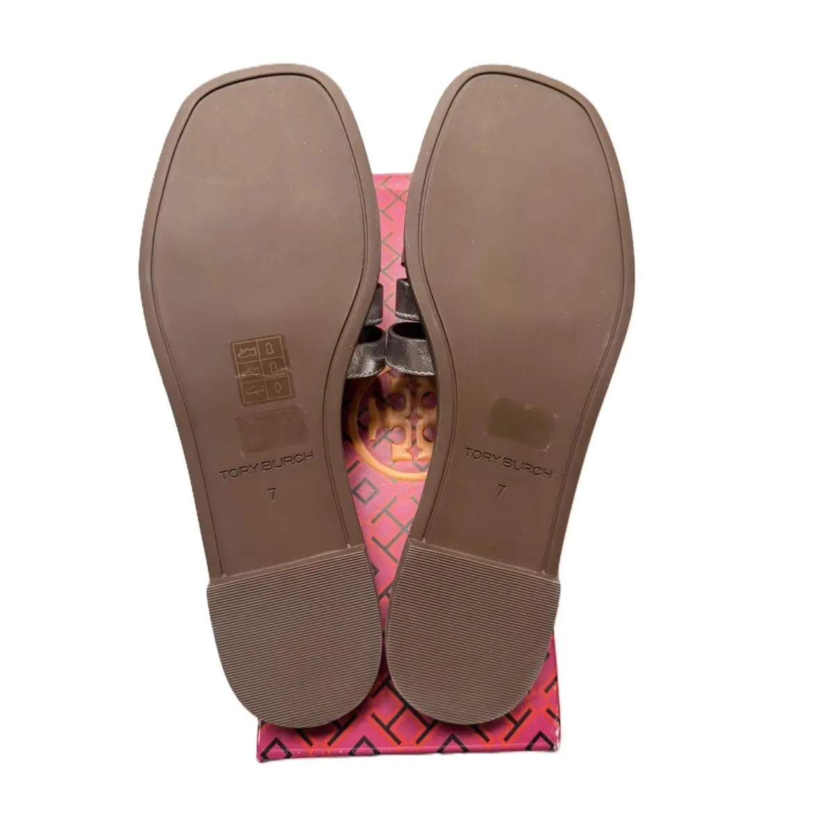 Tory Burch shoes - Tory Burch Ines Cage Slide - 159999-258 - Silver (UPC: 197865007814) 3