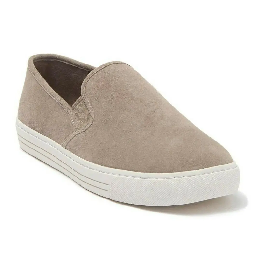 Tory Burch shoes - Jesse Slip-On Suede Sneaker Flat - 59982 - Gray 0