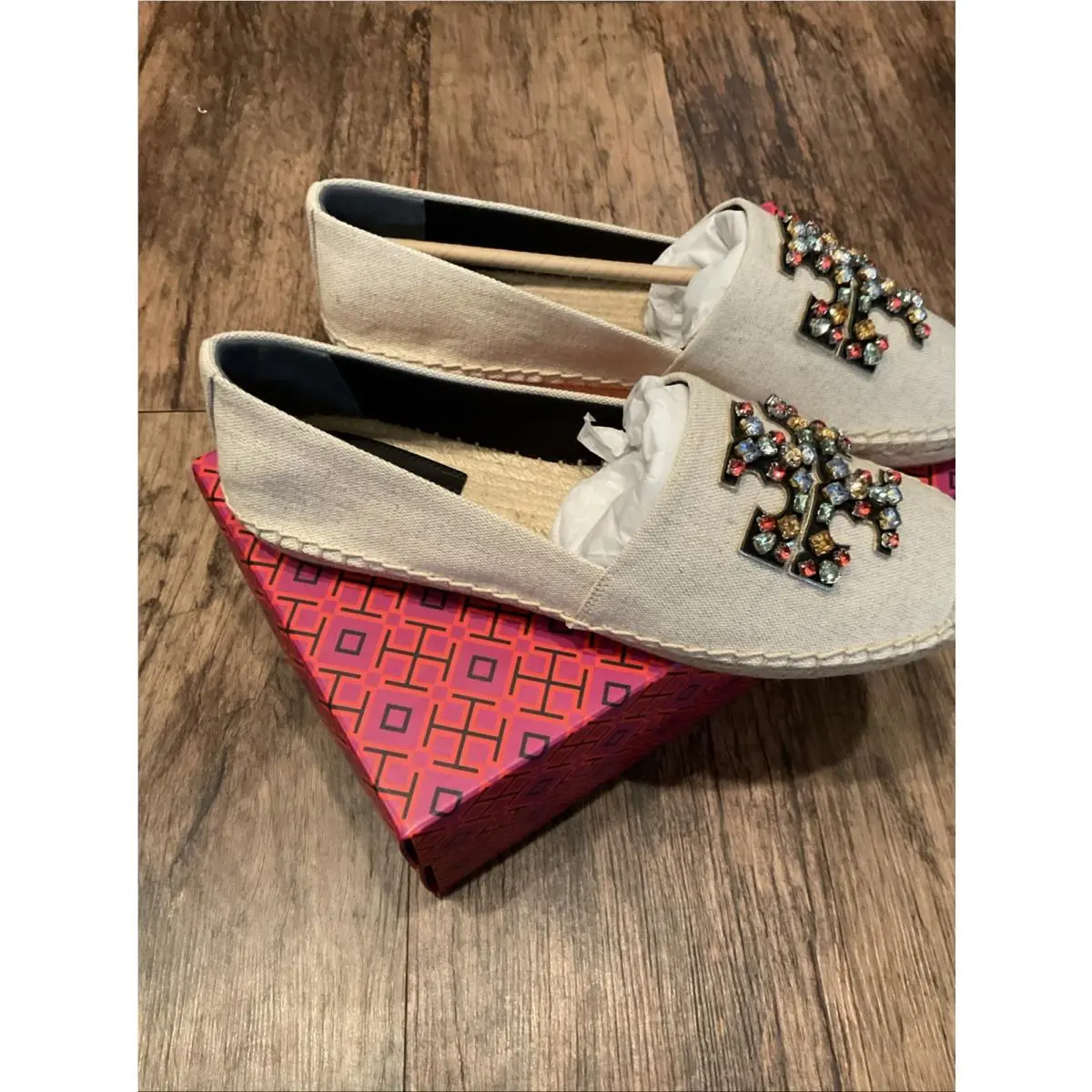 Tory Burch shoes - Tory Burch Logo - Logo - Blue 1