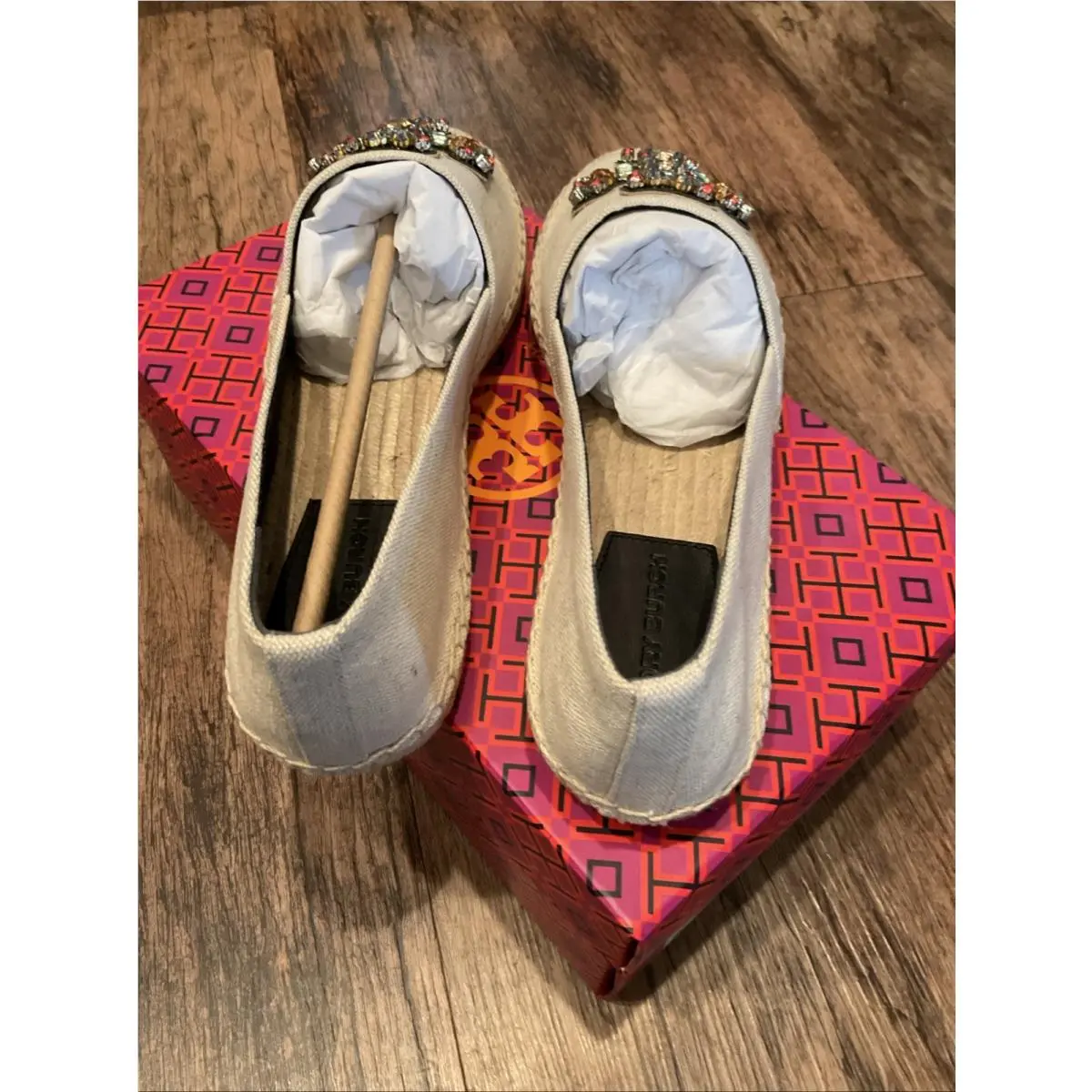 Tory Burch shoes - Tory Burch Logo - Logo - Blue 2