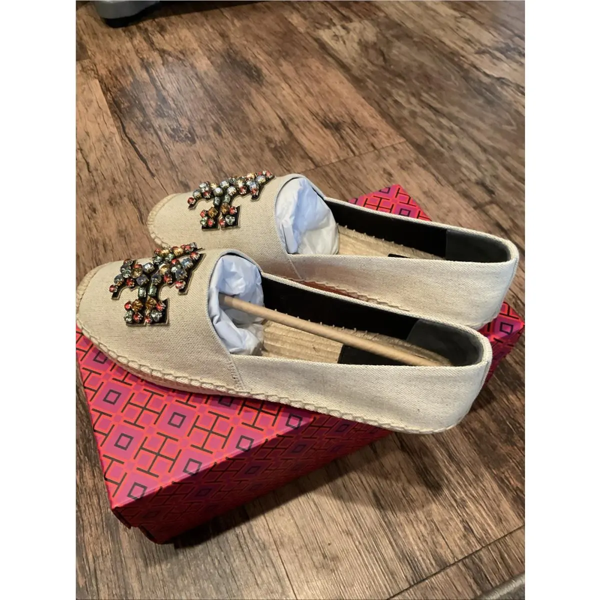 Tory Burch shoes - Tory Burch Logo - Logo - Blue 4