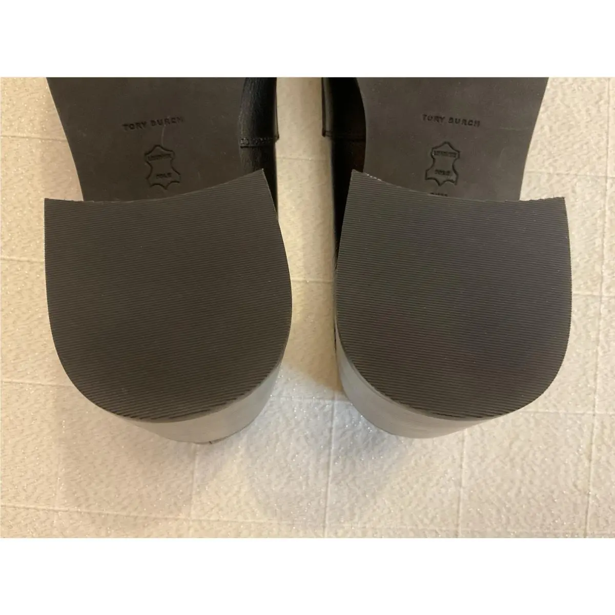Tory Burch shoes - Double T Logo Loafer Pump - Black 13