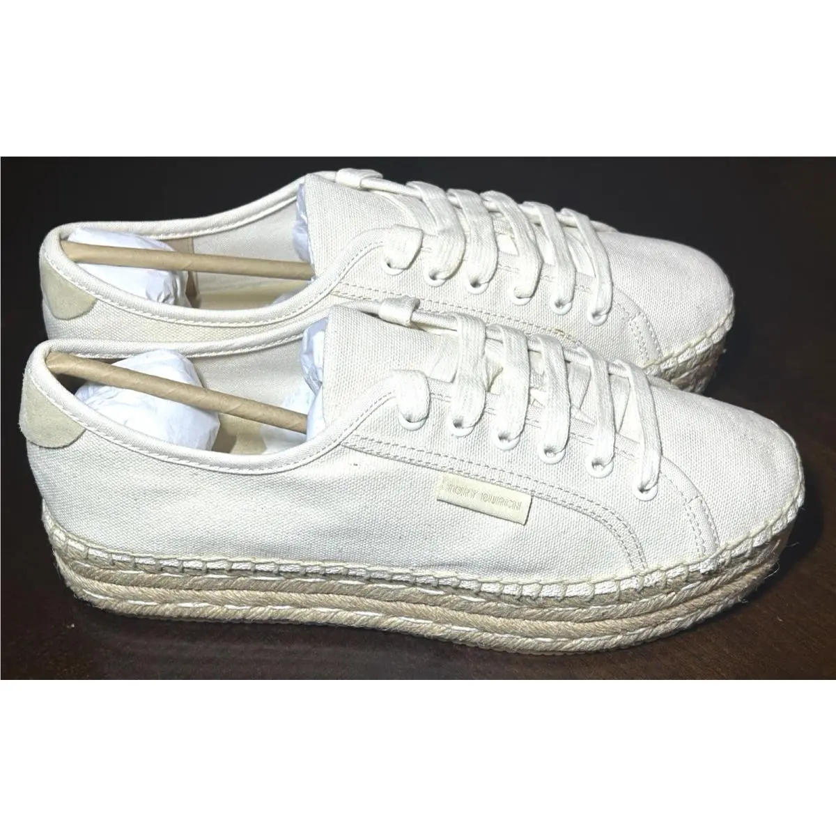 Tory Burch shoes - Tory Burch Seaside Oxford - Seaside Oxford - Vintage Cream Off White (UPC: 196133119488) 2