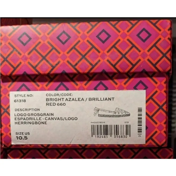 Tory Burch shoes - Tory Burch Logo - Logo - brilliant red/ pink azalea 4