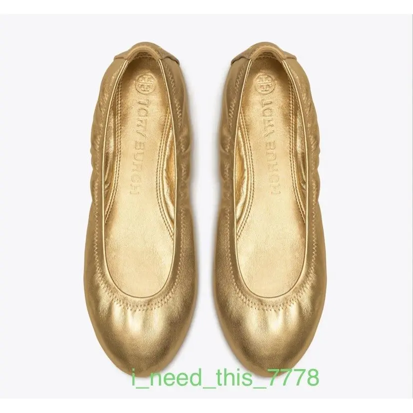 Tory Burch shoes - Tory Burch Eddie - Eddie - Gold, Manufacturer: Gold (UPC: 192485442274) 2