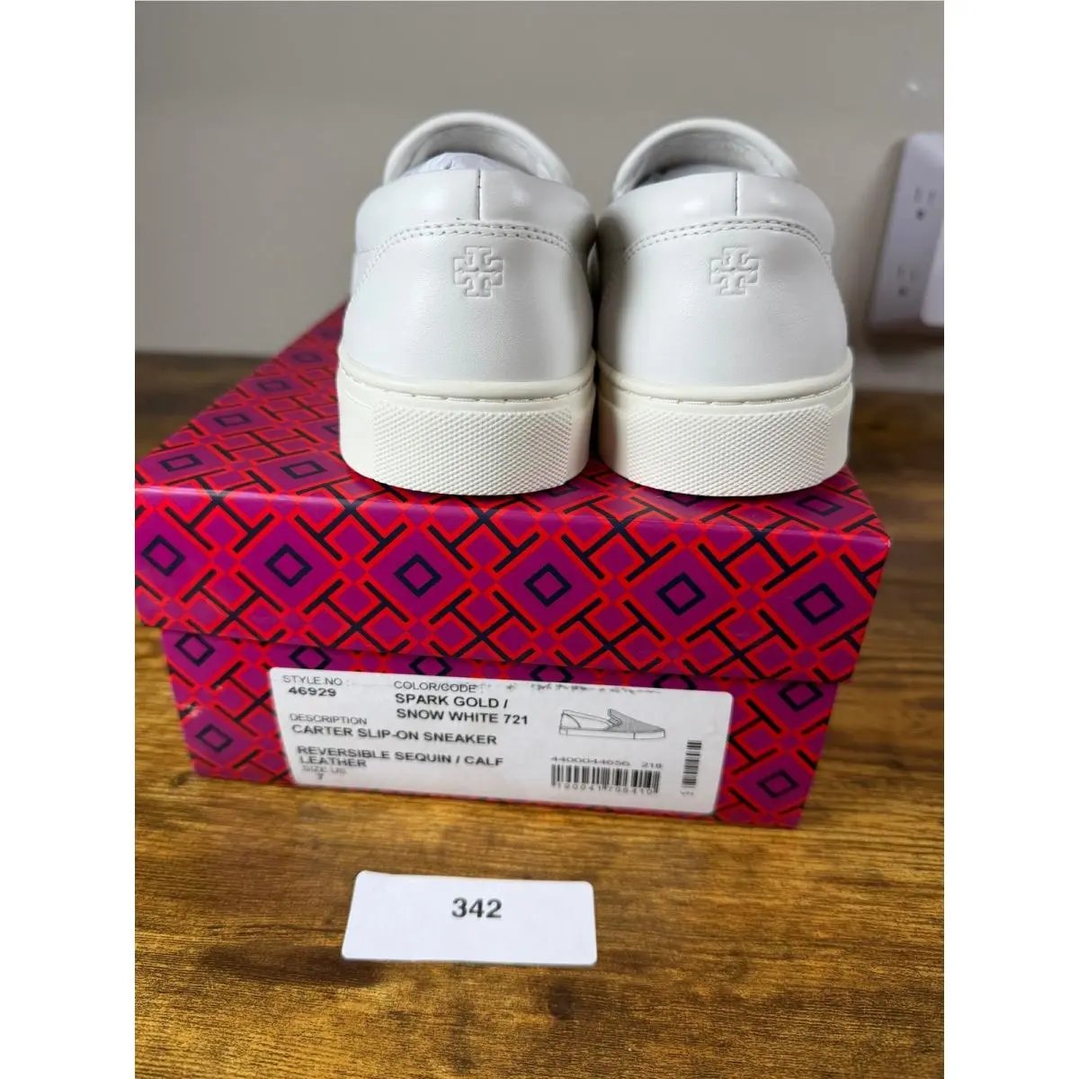 Tory Burch shoes - Carter Slip-On Sneaker - Carter Sneaker - Gold 2