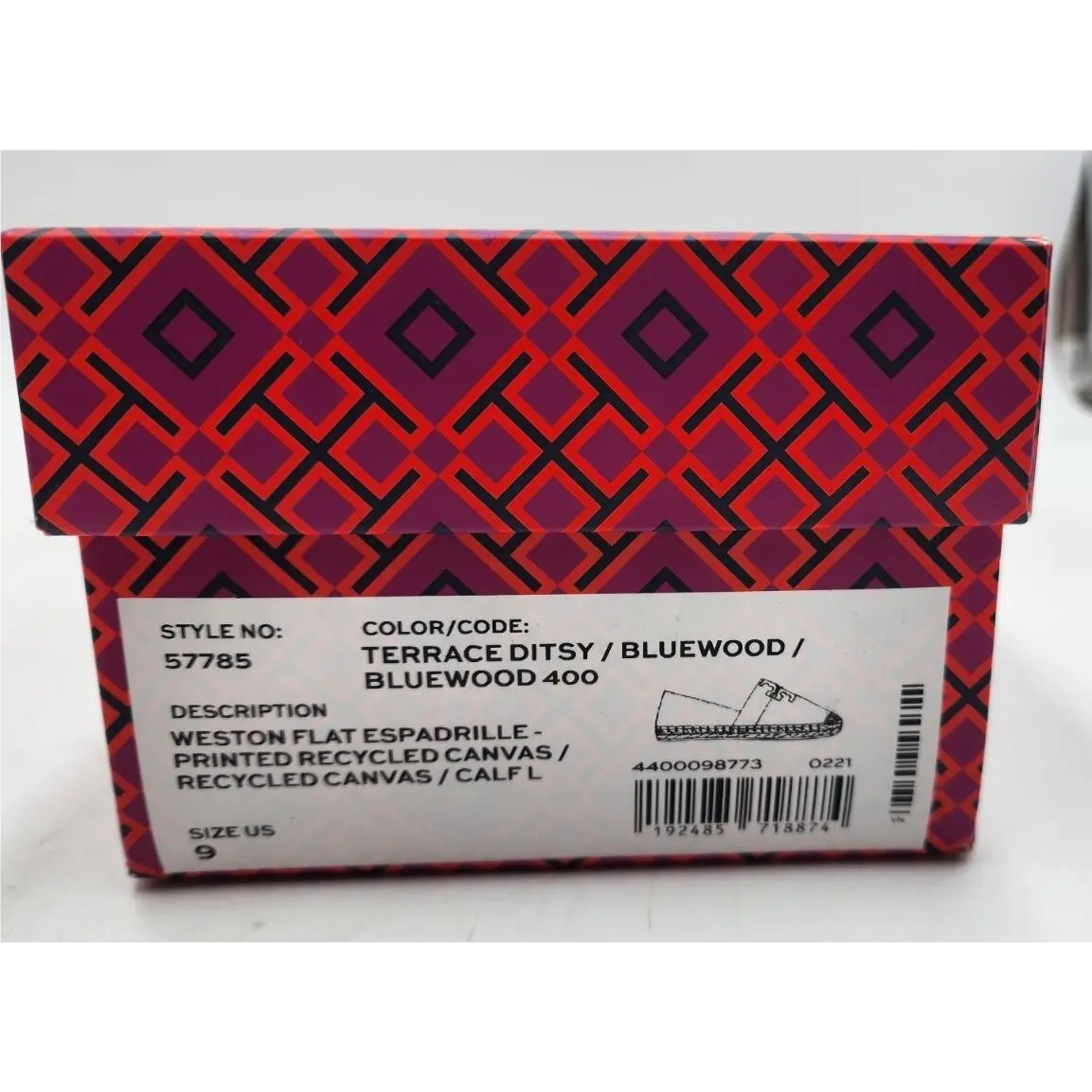 Tory Burch shoes - terrace ditsy/bluewood 7