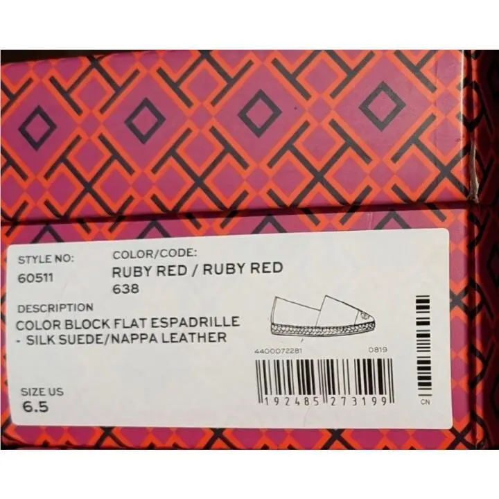 Tory Burch shoes - Tory Burch Color-Block - Tory red 4