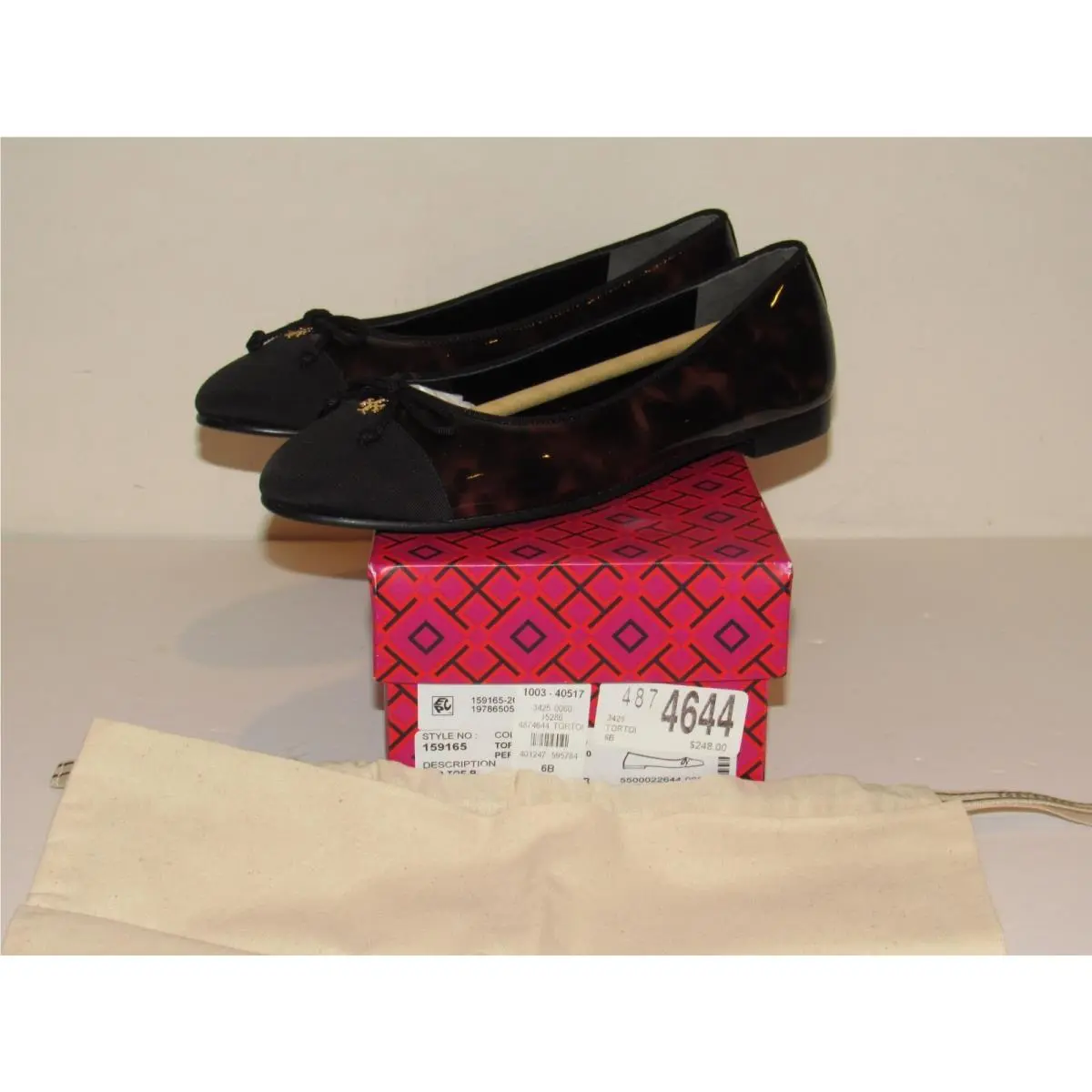 Tory Burch shoes - Tory Burch Cap-Toe Ballet Flats - Brown (UPC: 197865055846) 0