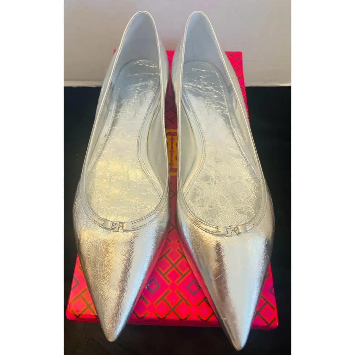 Tory Burch shoes - Tory Burch Logo - Logo - Silver 0