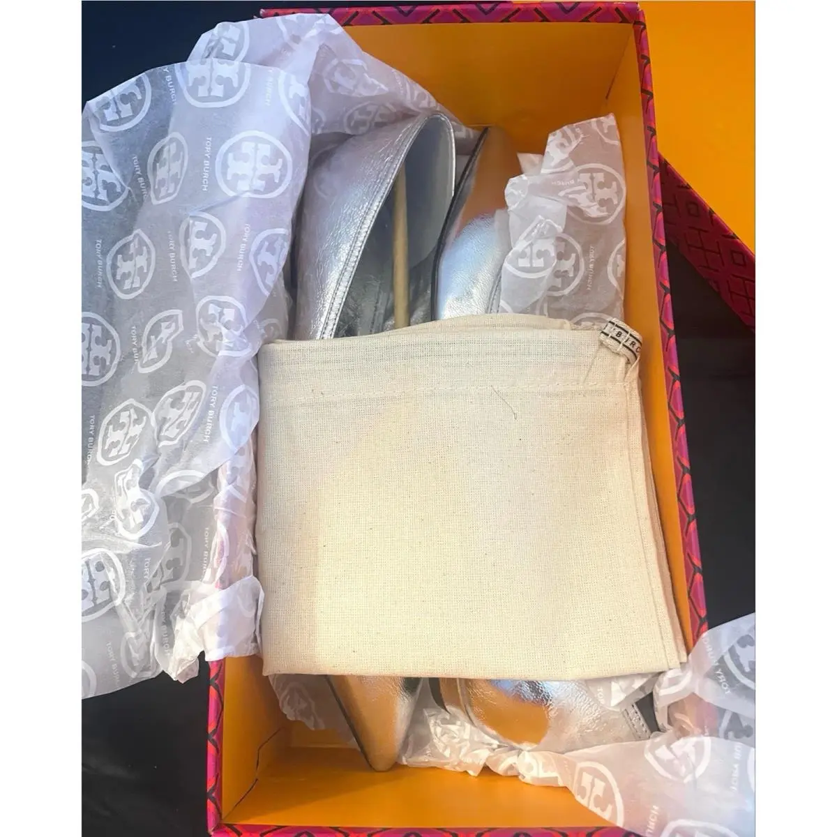 Tory Burch shoes - Tory Burch Logo - Logo - Silver 5