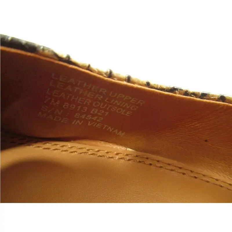 Tory Burch shoes - Tory Burch Georgia Logo Ballet Flat - 84542 - Pale Desert Roccia/Gold Logo (UPC: 192485862423) 8
