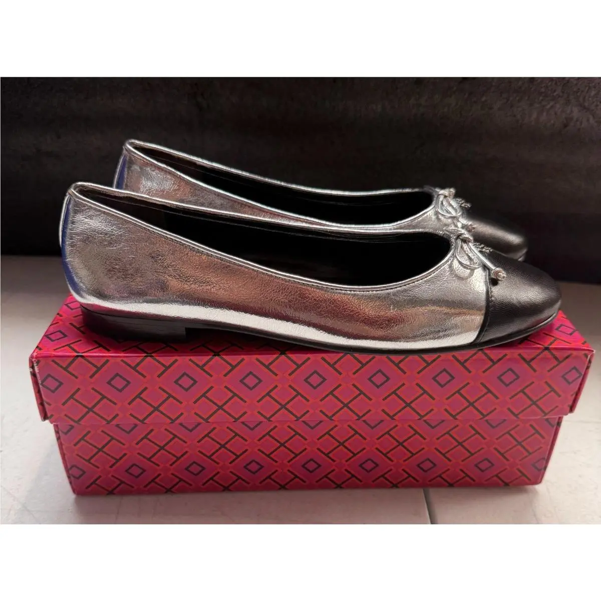 Tory Burch shoes - Tory Burch Women`s Bow Ballet - Black (UPC: 196133867587) 0