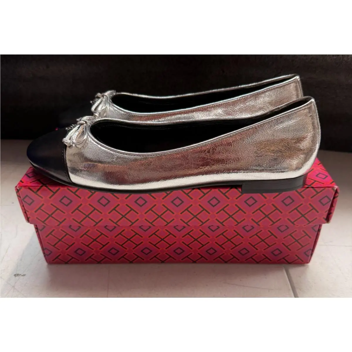 Tory Burch shoes - Tory Burch Women`s Bow Ballet - Black (UPC: 196133867587) 2