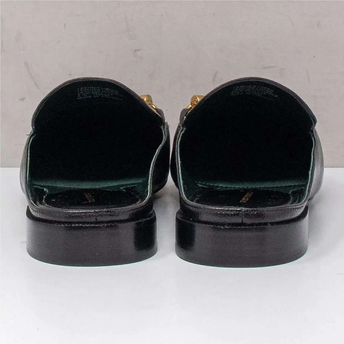 Tory Burch shoes - Jessa Pointed Toe Horse Head Buckle - Black (UPC: 196133952153) 3