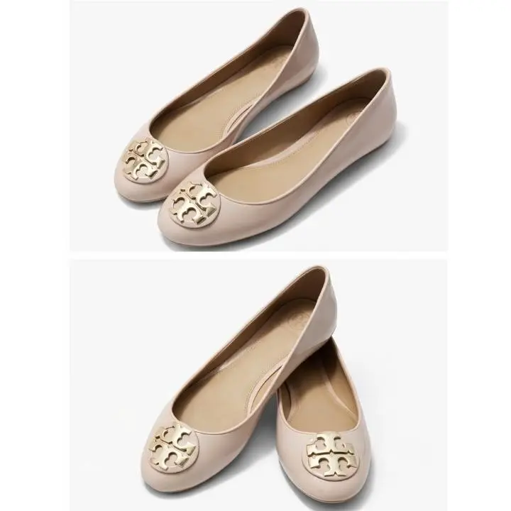 Tory Burch shoes - Tory Burch Claire Ballet Flat - Beige 0