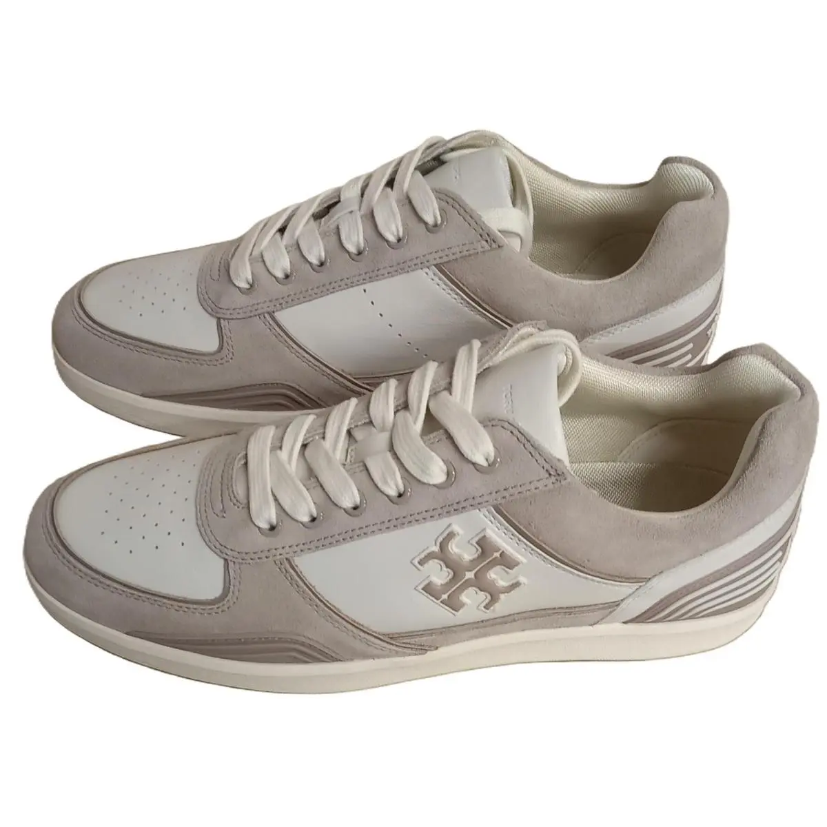 Tory Burch shoes - Tory Burch Clover Court - Clover Court - White (UPC: 196133873175) 2