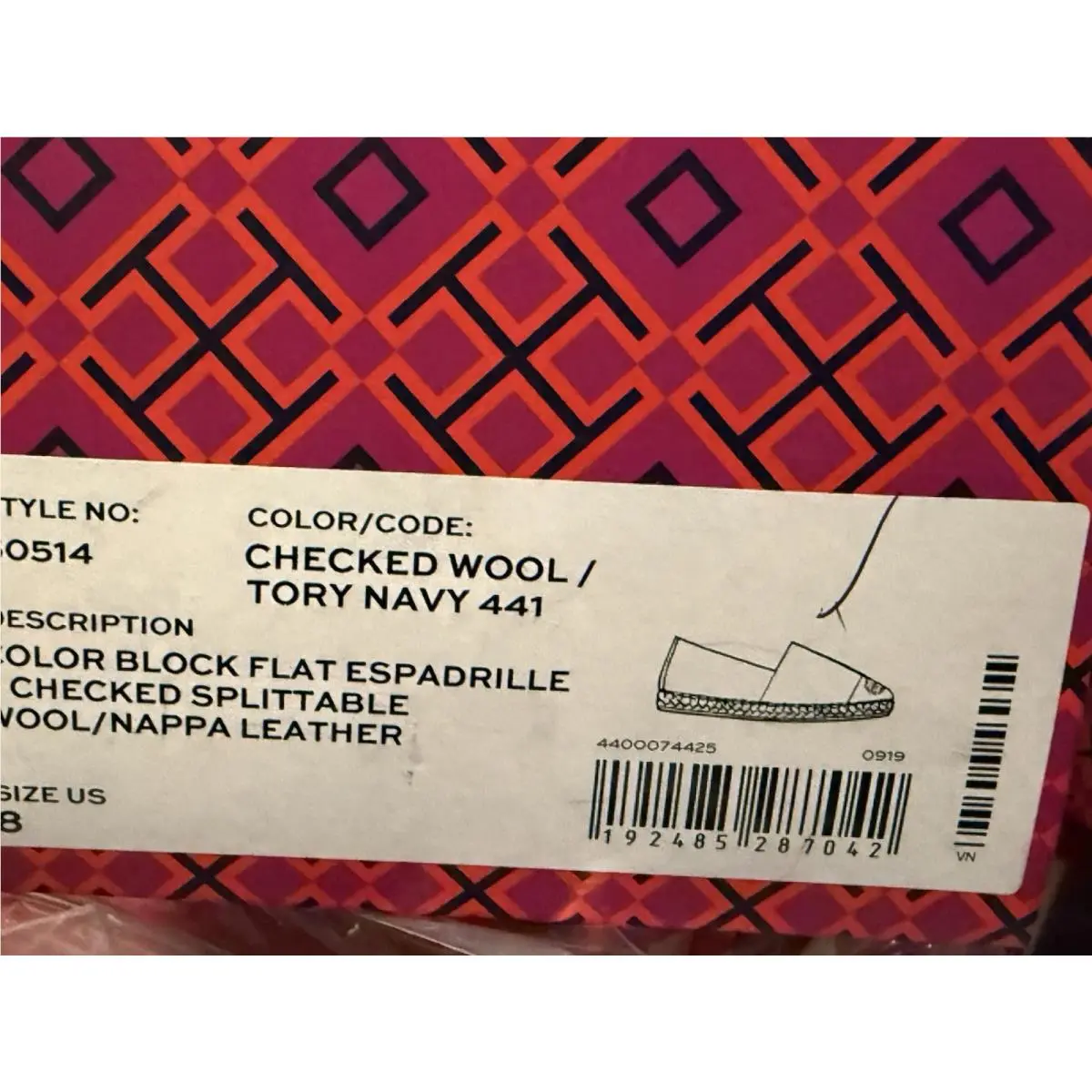 Tory Burch shoes - Tory Burch Color-Block - Blue (UPC: 0192485287042) 8