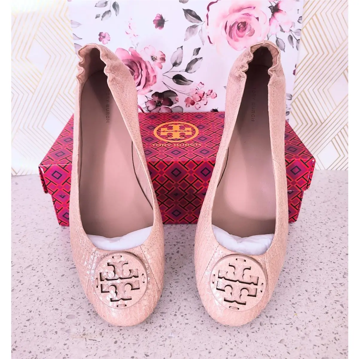 Tory Burch shoes - Tory Burch Minnie - Minnie - meadow sweet 1